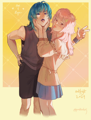 Aoi and Snowchan